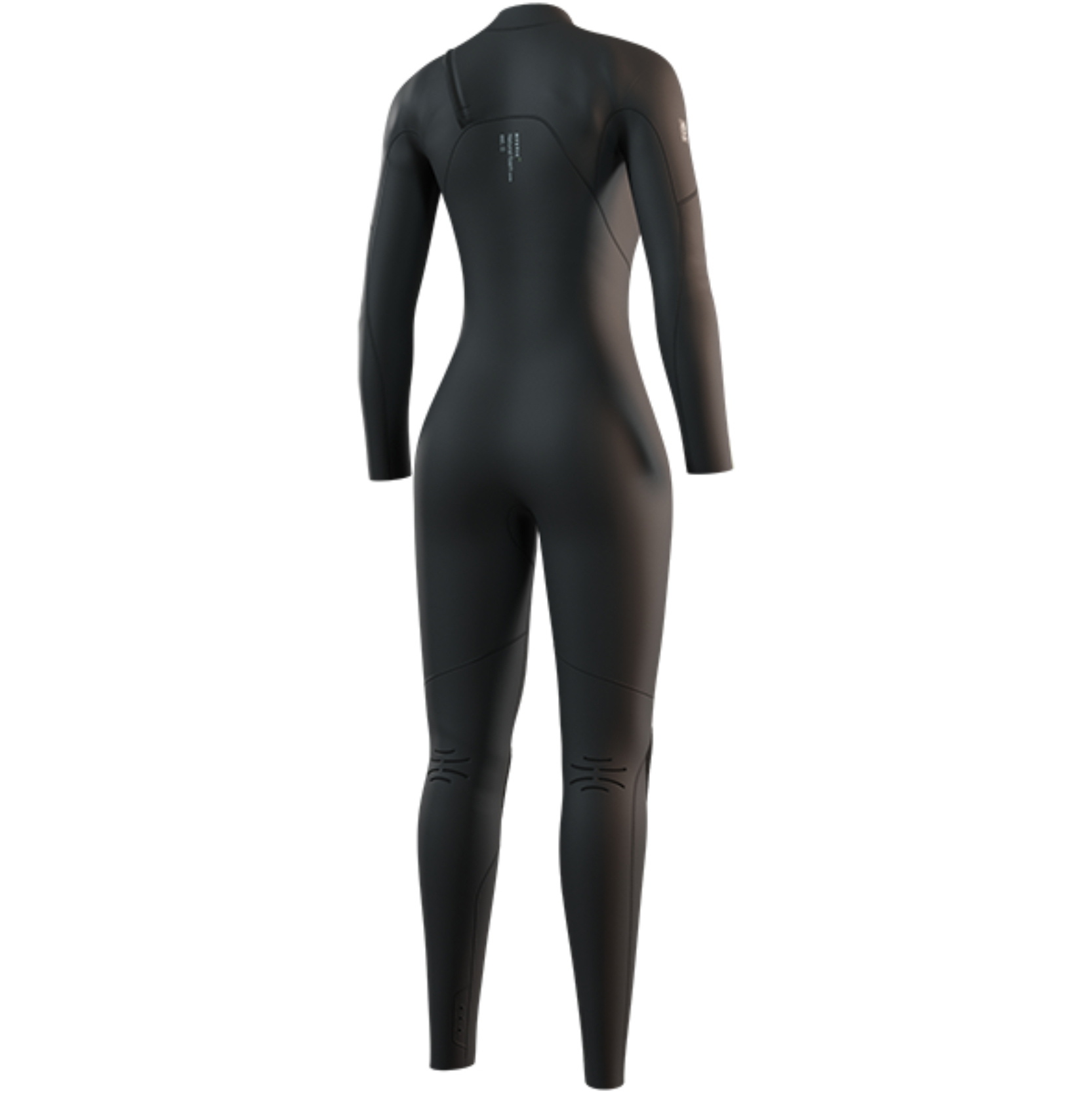 2026 Mystic Frauen Evolve Natural Foam 3/2mm Brustreißverschluss Neoprenanzug 35000.250041 - Black